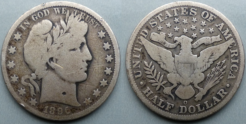 1896 half dollar